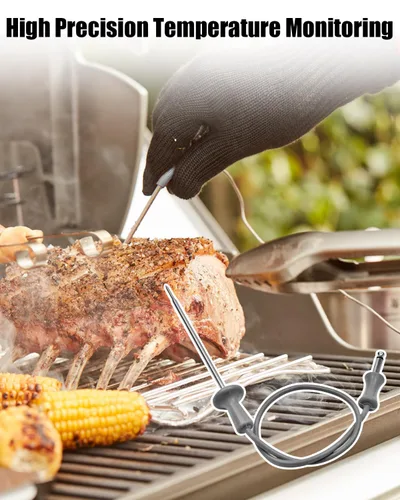 Vista 2 de Sonda de temperatura de carne de horno apta para horno GE reemplazar WB20T10024