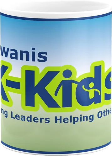 Vista 2 de Kiwanis International Ceramic Coffee Mug 11 OZ Tea Cup (Kiwanis International - 1)