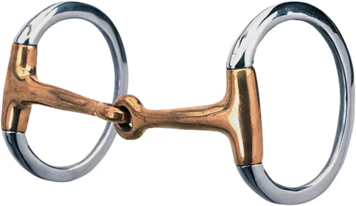 Vista 2 de Weaver EquineTom Thumb Bit, 5" Roller Mouth, Stainless Steel
