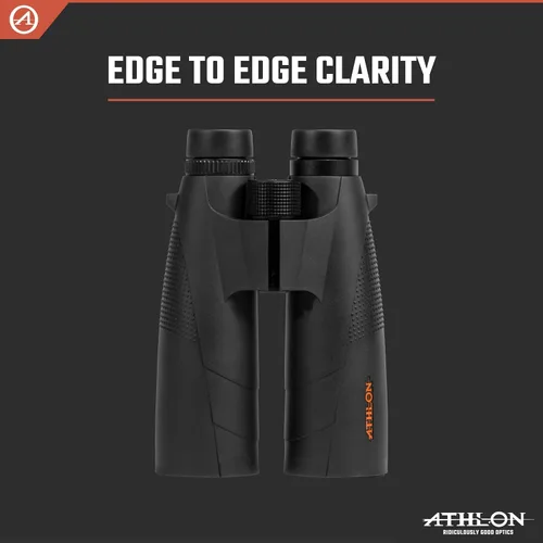 Vista 6 de Athlon Optics Prismáticos Cronus G2 UHD de 15 x 56 negros con alivio ocular para adultos y niños, prismáticos de alta potencia para caza