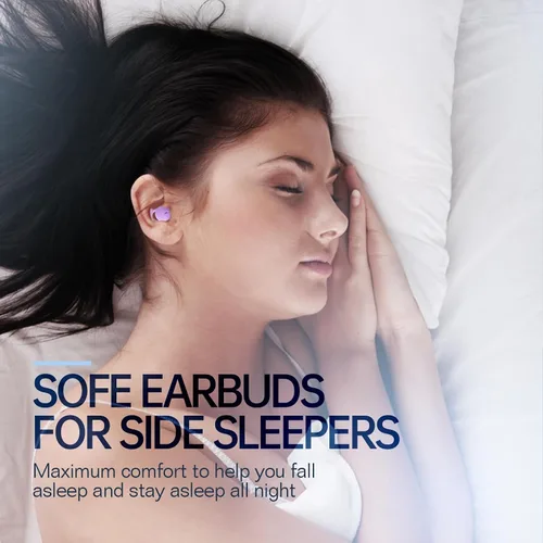 Vista 8 de Auriculares invisibles para dormir, pequeños auriculares para dormir