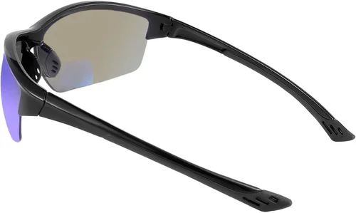 Vista 2 de Mass Vision "The Skillful" - 2 pares de lentes de sol bifocales polarizados unisex ligeros Open Road Azul