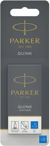 Vista 7 de Botella de tinta permanente Parker Quink de 2 fl oz, Negro