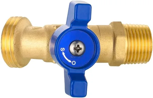 Vista 3 de 1 pieza EFIELD 1/2 "macho NPT entrada × 3/4" macho GHT salida espita