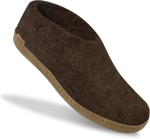 Vista 4 de A-02 - pantuflas unisex, marrn