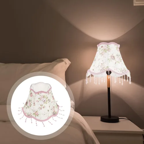 Vista 8 de Pantalla victoriana de la lámpara de la lámpara de las pantallas de la lámpara de lujo de las pantallas de la lámpara de campana, pantallas