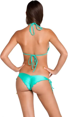 Vista 2 de Luli Fama Womens moldeado Push Up Bandeau Halter, M, Sexy Siren
