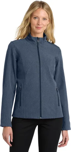 Vista 14 de Port Authority Ladies Core Soft Shell Jacket azul marino (Dress Blue Navy)