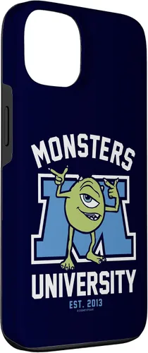 Vista 3 de Funda para iPhone 13 Disney Pixar Monsters University Mike Wazowski Est. 2013