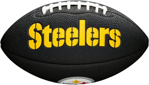 Vista 10 de Wilson NFL Soft Touch Mini Balón de Fútbol - Negro