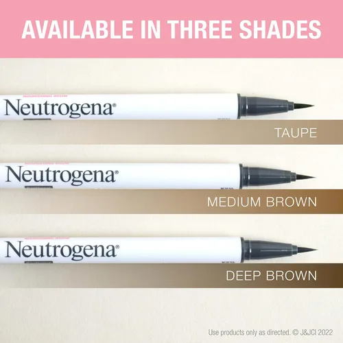 Vista 8 de Neutrogena Microbrow Tint - Bolígrafo de suero tintado de precisión con pantenol para nutrir y acondicionar las cejas, ayuda a crear cejas más