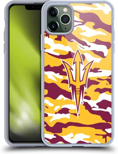 Vista 53 de Head Case Designs Funda de gel ASU Camou con licencia oficial de la Universidad Estatal de Arizona [protección de grado militar] compatible
