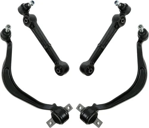 Vista 82 de TRQ Brazo de control superior e inferior del lado del conductor y del pasajero con juego de rótulas compatible con Chevrolet GMC 89-02