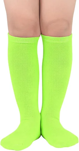Vista 31 de Zando Calcetines de fútbol para niños, hasta la rodilla, para jóvenes, béisbol, fútbol, sóftbol, niños y niñas, de algodón suave sobre