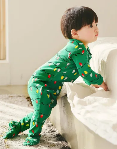 Vista 138 de VAENAIT BABY Infant Toddler Kids Adult Couple Family Matching Women Men Christmas Pjs Xmas Holiday Buffalo Plaid Pajama Set