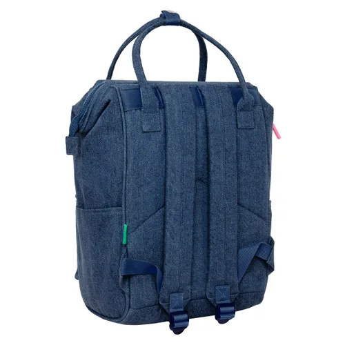 Vista 3 de Mochila para Portátil Benetton benetton 27 x 40 x 19 cm