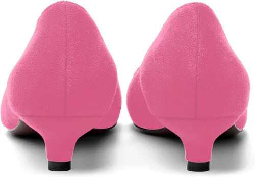 Vista 4 de MOVINSTEPS Zapatos de tacón bajo para mujer con puntera redonda y puntera redonda de 1.5 pulgadas
