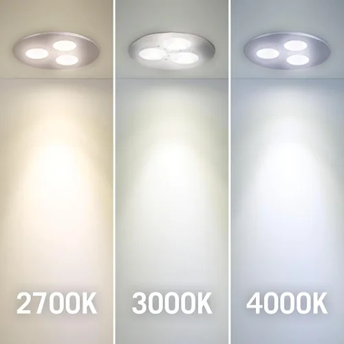 Vista 7 de Armacost Lighting TriVue 223310 - Luz de disco LED regulable, color blanco brillante (4000 K) con acabado de aluminio plateado