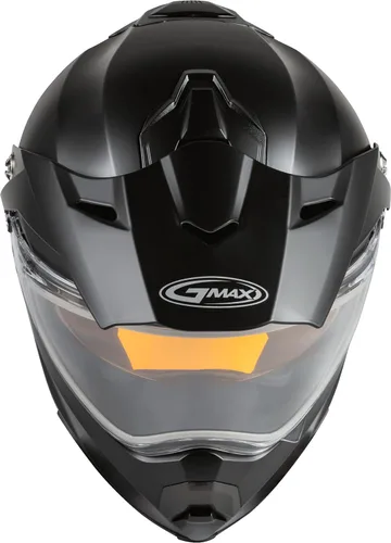 Vista 5 de GMAX AT-21S - Casco integral sólido de cara completa, aprobado por DOT para adultos y jóvenes (negro mate, 2X)