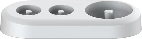 Vista 5 de Soporte para cepillos de dientes, base de soporte de repuesto compatible con cepillo de dientes eléctrico Oral B y 2 cabezales de cepillo