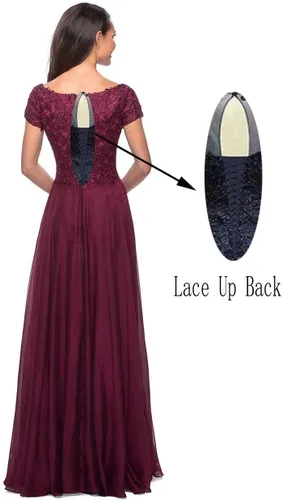 Vista 3 de Lace Mother of The Bride Dresses for Wedding Chiffon Formal Evening Dress Chiffon Mother of The Groom Dresses