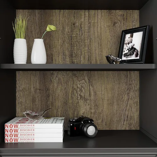 Vista 8 de VEELIKE Papel tapiz de madera envejecida para despegar y pegar, papel de contacto de madera rústica para encimeras, impermeable, autoadhesivo