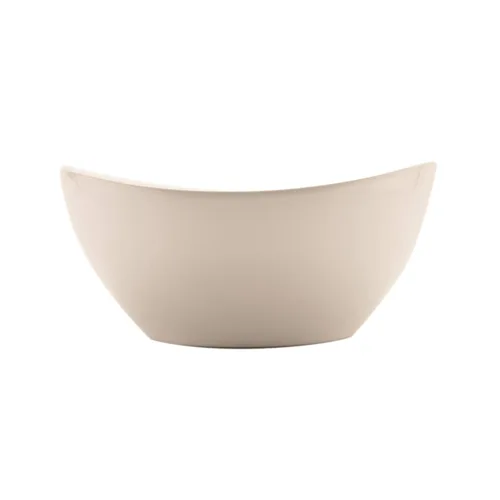 Vista 4 de G.E.T. B-115-AW Tazón Grande de Melamina para Servir, 4 Cuartos, Blanco Americano