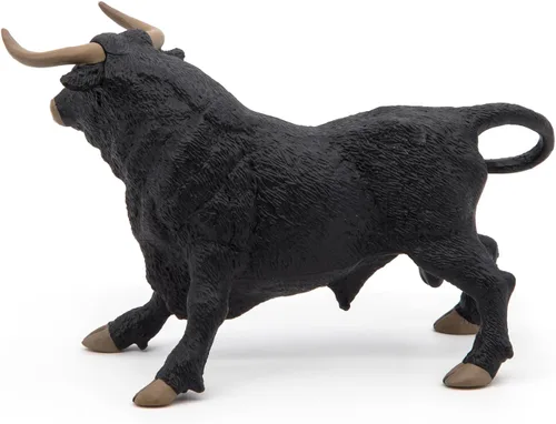 Vista 9 de Papo -Pintado a mano - Figurine -Farmyard Friends -Toro andaluz -51050 - Coleccionable - Para niños - Adecuado para niños y niñas - A partir de 3