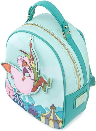 Vista 5 de Loungefly Disney Robin Hood Rescues Maid Marian - Bolso de hombro con doble correa para mujer, Multi, Wdbk1448