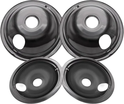 Vista 8 de WB31T10010 y WB31T10011 Bandejas de Goteo para Estufa Eléctrica - Compatible con Estufa de Rango GE - Engrosamiento para Prevenir Doblado y Óxido