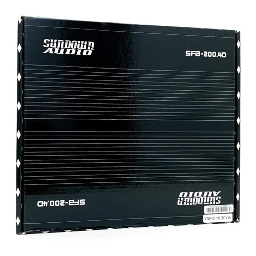 Vista 4 de SFB-200.4D - Amplificador Sundown Audio de 4 canales 920w RMS