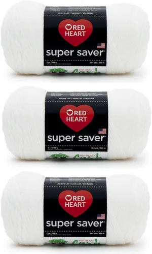 Vista 73 de Red Heart Hilo Super Saver, paquete de 3, Monet 3