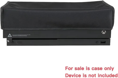 Vista 3 de Hermitshell - Funda antipolvo con forro de terciopelo suave para consola Xbox One X 1TB