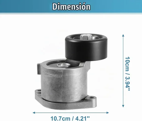Vista 7 de X AUTOHAUX Conjunto de polea tensor de correa 252812GGB3 para Kia Optima 2016-2020 para Kia Sorento 2016-2020 Tensor Serpentine