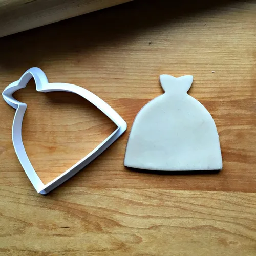 Vista 3 de Sweet Prints Inc Poofy Wedding Dress Cookie Cutter - Dishwasher Safe (2")