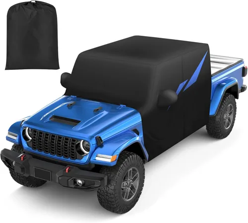Vista 14 de Mixsuper Liner Funda para coche para BMW X3 2003-2026, 7 capas, funda impermeable para coche, accesorios para X3 con puerta con cremallera, tiras