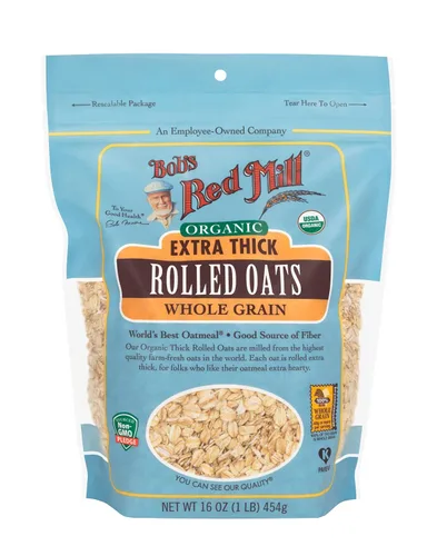 Vista 4 de Bob's Red Mill Avena orgánica extra gruesa, 16 onzas (paquete de 4)