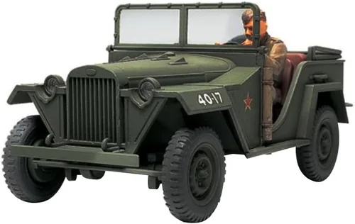 Vista 3 de Coche de campo ruso GAZ67B 1/48 Tamiya