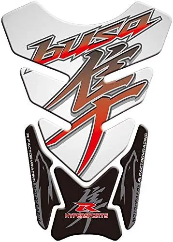 Vista 4 de Motocicleta 3D Pegatina Emblema Protección Tanque Pad Para Suzuki Hayabusa GSX1300R