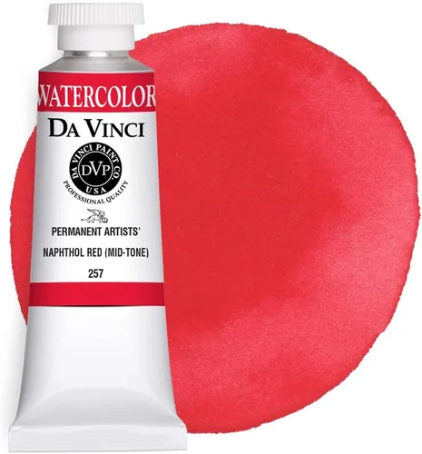 Vista 162 de DA VINCI PAINTS Pintura Acuarela Profesional para Artistas, Azul Cobalto, 15mL