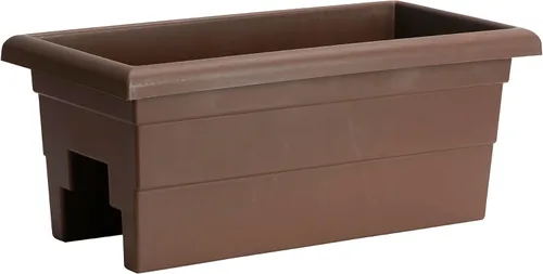 Vista 6 de Root & Vessel Jardinera Countryside Rail, Negro, 16