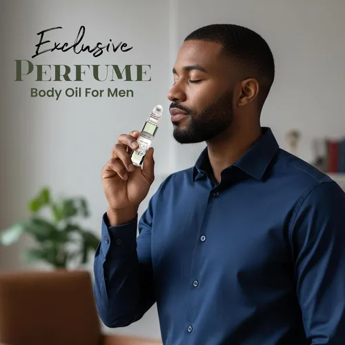Vista 7 de MOBETTER FRAGRANCE OILS Pace Races Invicious Men Aceite corporal de colonia de 1/3 oz en botella de vidrio