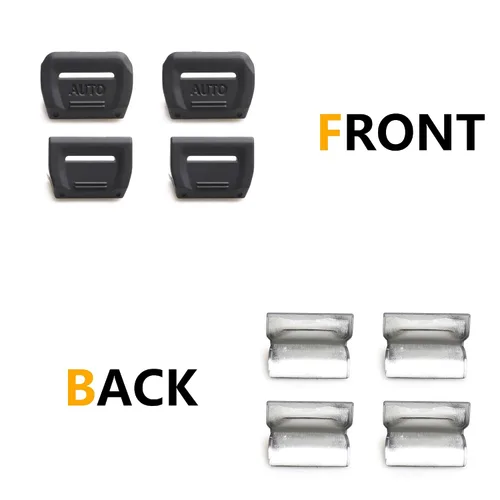 Vista 7 de Cubierta para interruptor de ventana de consola central, compatible con Jeep Wrangler JL 2018-2024 2025 2026 2/4 puertas 4XE Gladiator JT