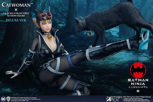 Vista 4 de Star Ace Toys Batman Ninja: Catwoman (versión Deluxe) Figura de acción coleccionable a escala 1:6, multicolor