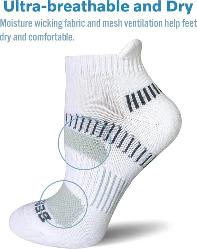 Vista 5 de BERING Calcetines deportivos de alto rendimiento para mujer (6 pares)