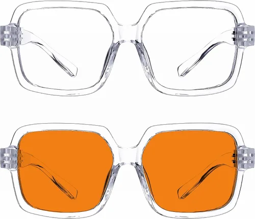 Vista 367 de Eyekepper Gafas de luz azul para hombre y mujer, paquete de 6 lentes Pilot Paquete de 6 color mezclado