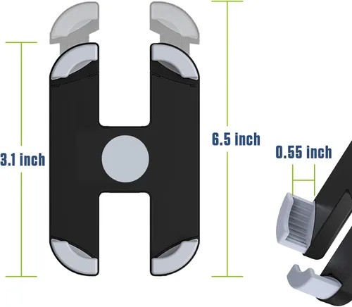 Vista 7 de Cellet Soporte universal para teléfono para motocicleta, bicicleta, compatible con iPhone de Apple, Samsung Galaxy, Google Pixels, Motorola