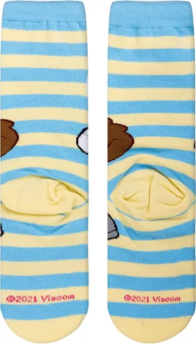 Vista 6 de Odd Sox, Nickelodeon - Calcetines de dibujos animados de Bob Esponja, Sandy Cheeks, divertido equipo para mujer, talla L, Sandy Cheeks