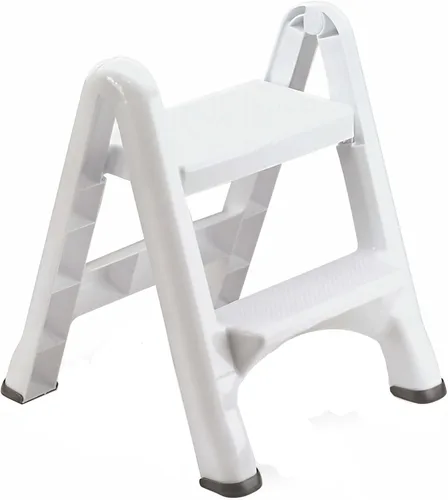 Vista 11 de Banquillo plegable de 2 escalones marca Rubbermaid Commercial 4209 EZ Step 2, 1