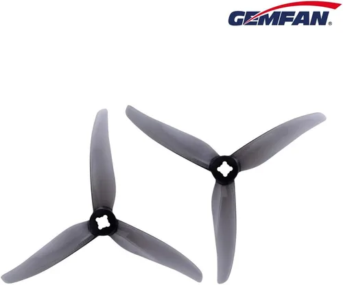 Vista 8 de Gemfan Hurricane 4023 3-Blade Props con 0.059 in para 1505-3600 Motor sin escobillas RC Drone FPV Racing Palillo de dientes 16pcs 8CW 8CCW